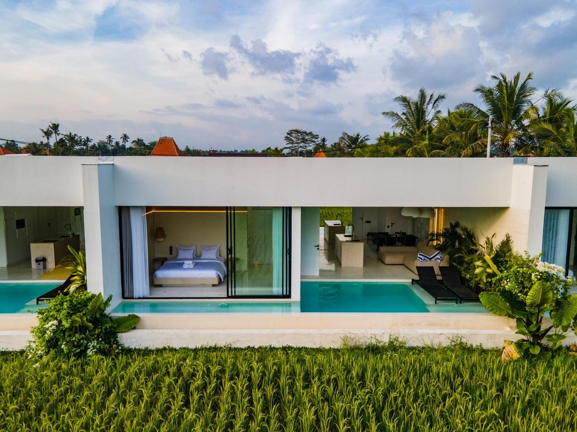 Green Flow Ubud Villas III Esterno foto